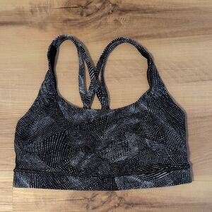 Women's Lululemon Free To Be Serene Long Line - Black And White